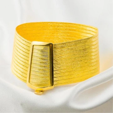 13 Sıralı 22 kt Trabzon Hasır Bilezik (61 gr) | Zarafet ve Geleneksel El İşçiliği