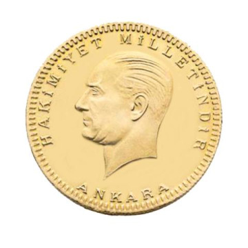 Ata 5 li Cumhuriyet Altını 